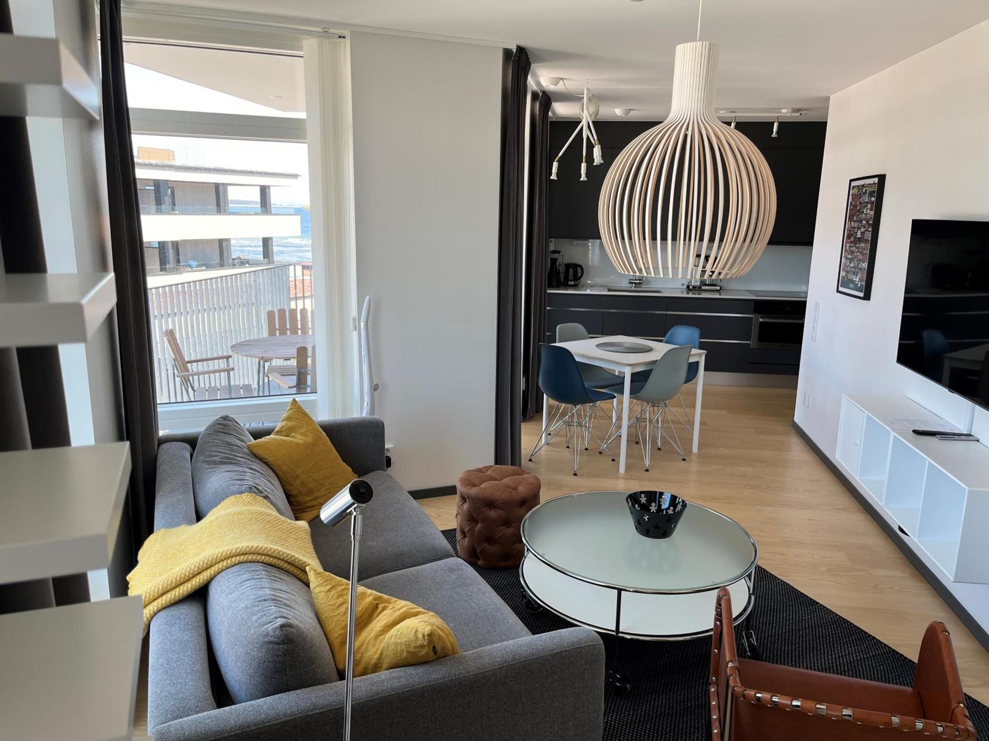 Ahusbrygga Apartment Hotel Luaran gambar